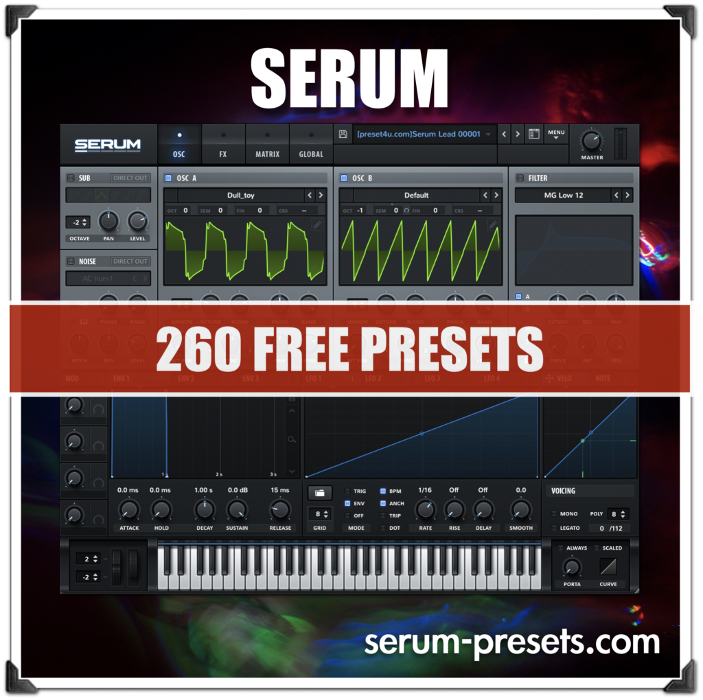 260 FREE SERUM Presets - Serum-Presets.com